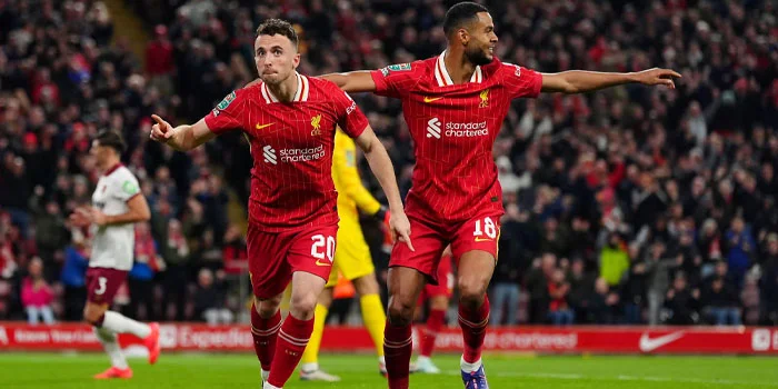 Piala Liga Inggris 2024-2025: Liverpool 5-1 West Ham United