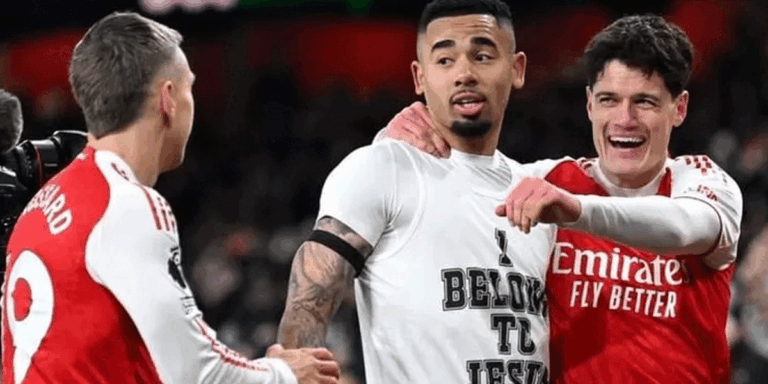 Selebrasi Gabriel Jesus Bikin Heboh FA dan Dapat Dukungan Dari Kaka